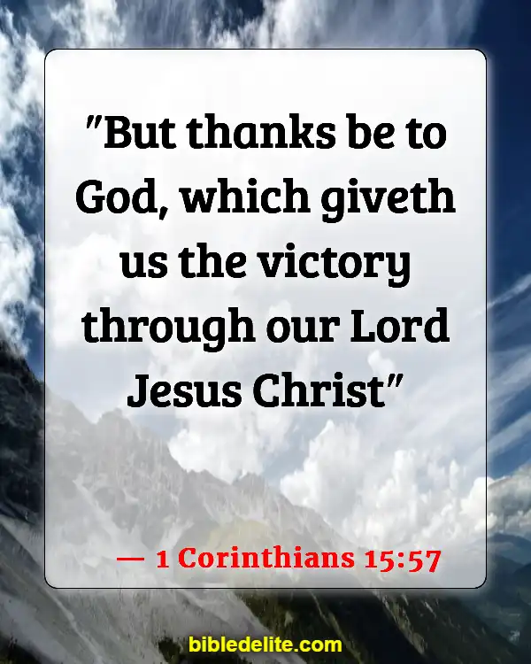 Bible Verses About The Devil Stealing Your Joy (1 Corinthians 15:57)