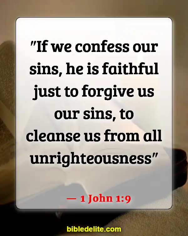 Encouraging Bible Verses For Backsliders (1 John 1:9)