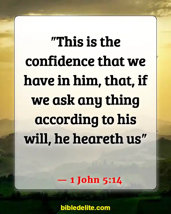 Bible Verses About God Destroying Your Enemies (1 John 5:14)