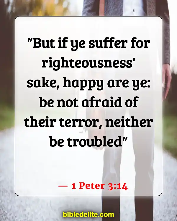 Bible Verses About Standing Up For What Is Right (1 Peter 3:14)