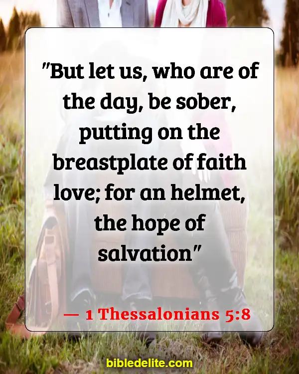 Bible Verses On How To Overcome The Devil (1 Thessalonians 5:8)