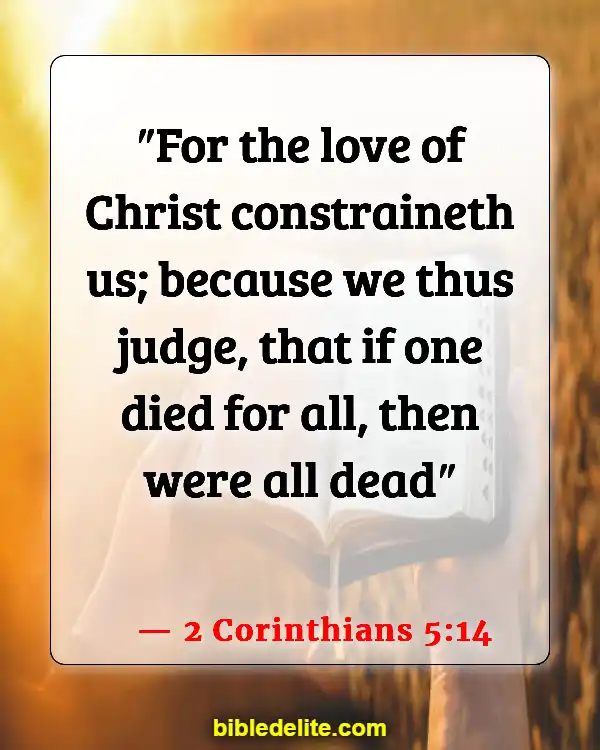 Bible Verses About Spreading God's Love (2 Corinthians 5:14)