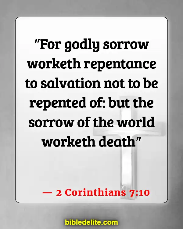Encouraging Bible Verses For Backsliders (2 Corinthians 7:10)