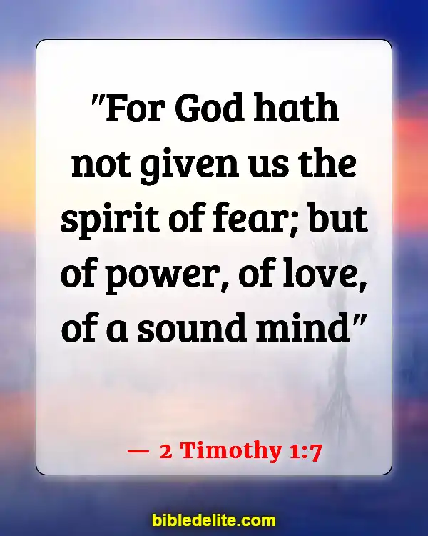 Bible Verses About Victory In The Name Of Jesus (2 Timothy 1:7)