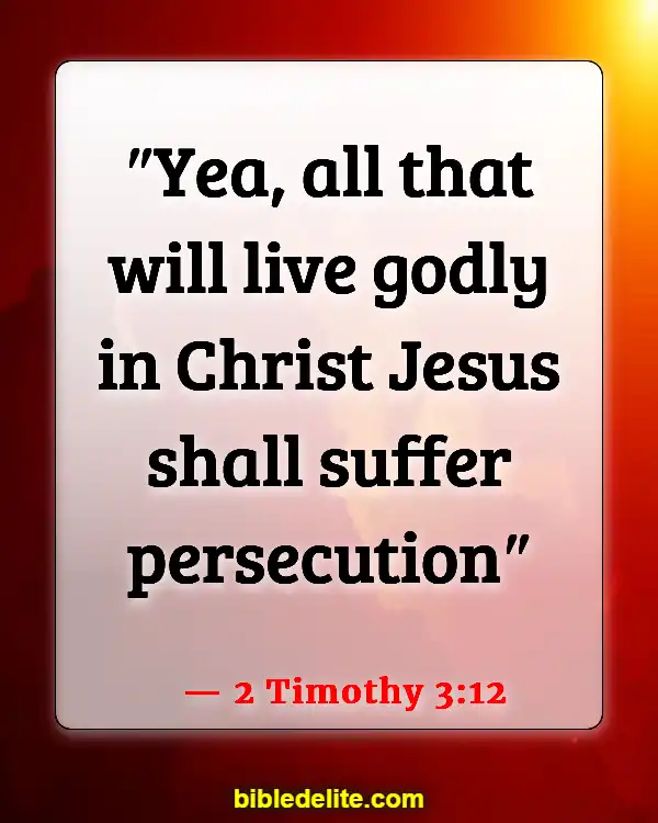 Bible Verse About Being Set Apart From The World (2 Timothy 3:12)