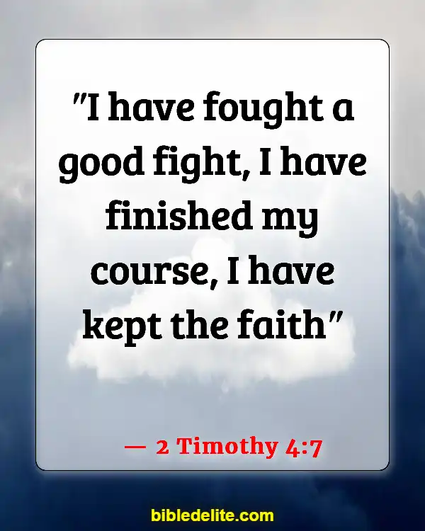 Bible Verses About Doing Mission Work (2 Timothy 4:7)