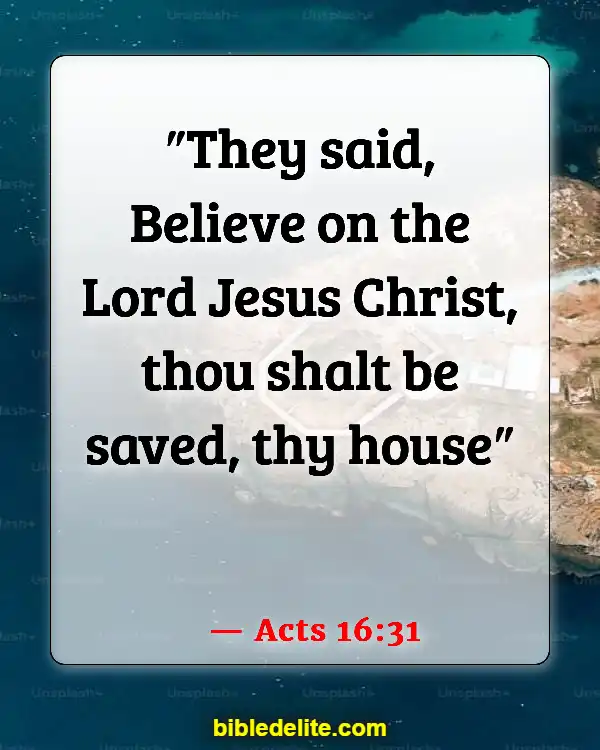 Bible Verse About Expecting Great Things (Acts 16:31)