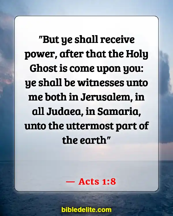 Bible Verses About Jesus Teaching His Disciples (Acts 1:8)