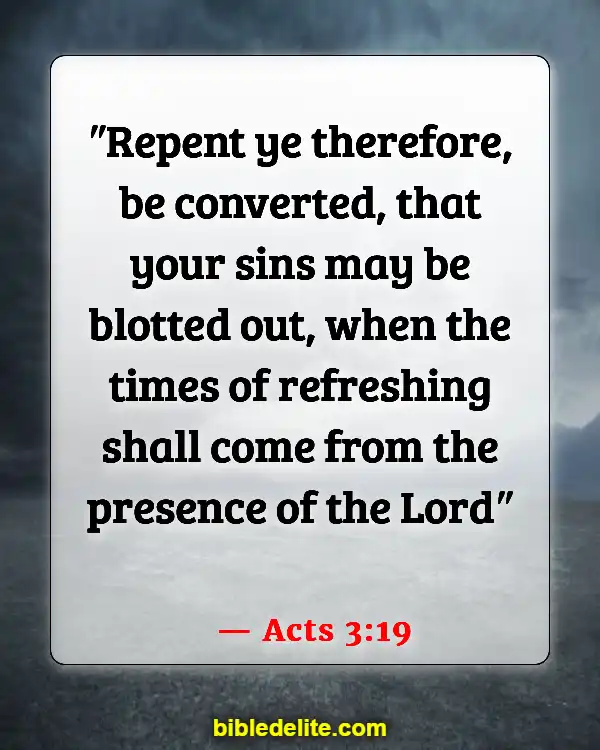 Encouraging Bible Verses For Backsliders (Acts 3:19)