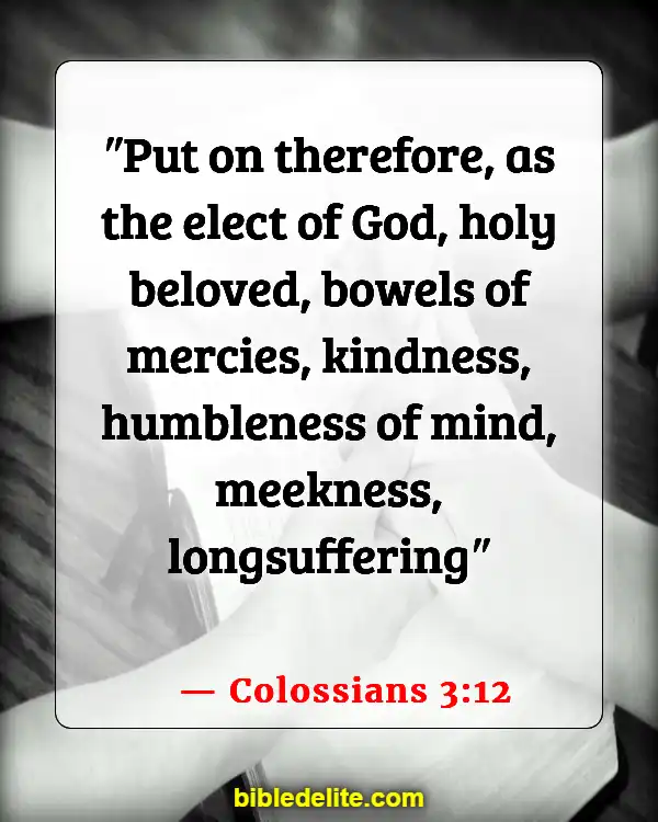 Bible Verses About Spreading God's Love (Colossians 3:12)