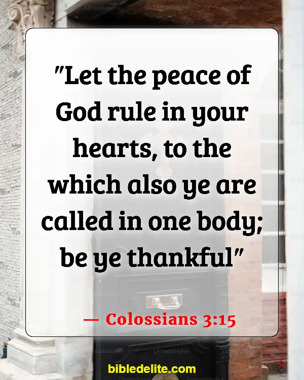 Bible Verses About God Directing Your Path (Colossians 3:15)