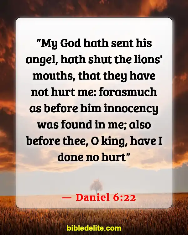 Bible Verses About Victory In The Name Of Jesus (Daniel 6:22)