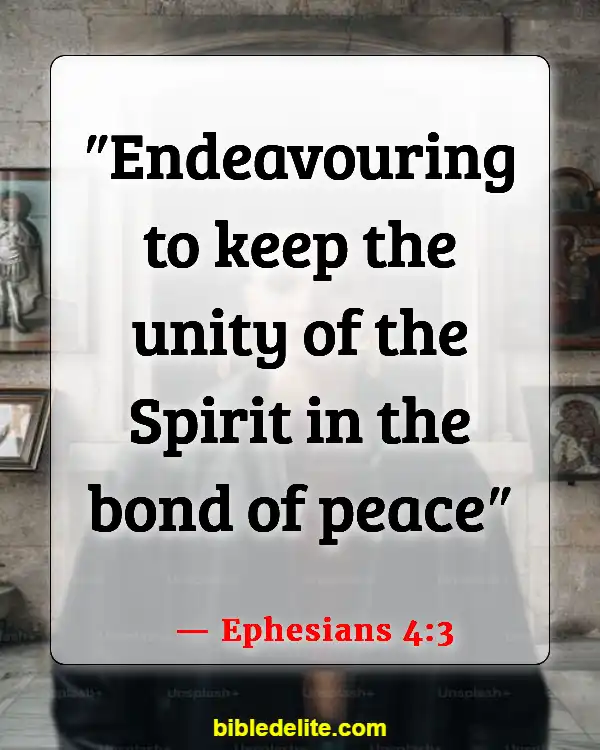 Bible Verses About Brothers And Sisters In Christ (Ephesians 4:3)