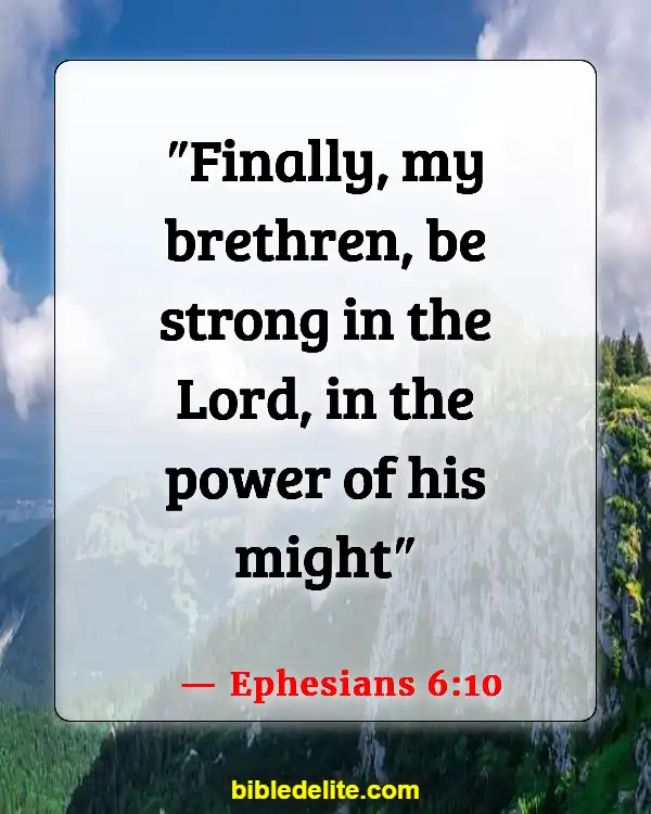 Bible Verses About Victory In The Name Of Jesus (Ephesians 6:10)