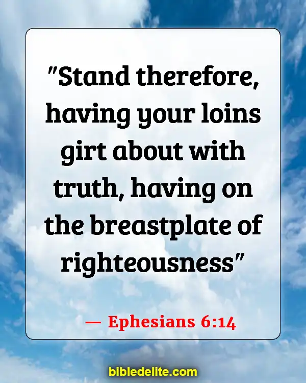 Bible Verses On How To Overcome The Devil (Ephesians 6:14)