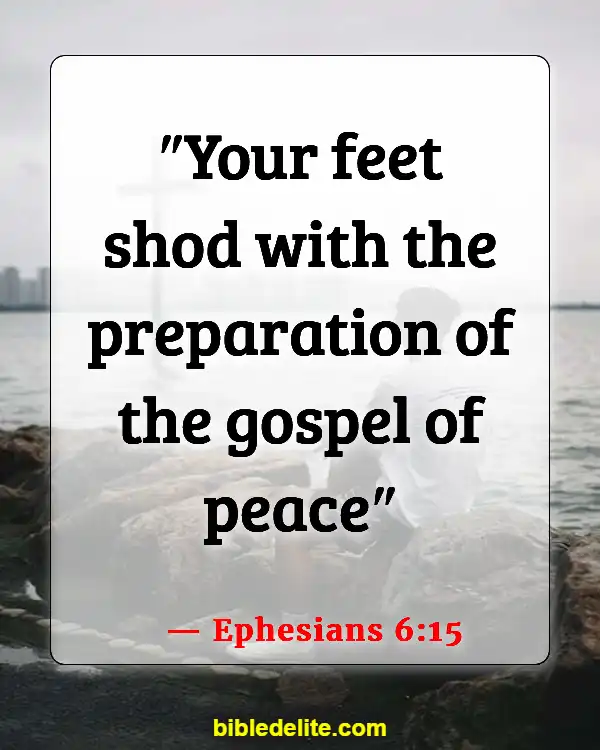 Bible Verses On How To Overcome The Devil (Ephesians 6:15)