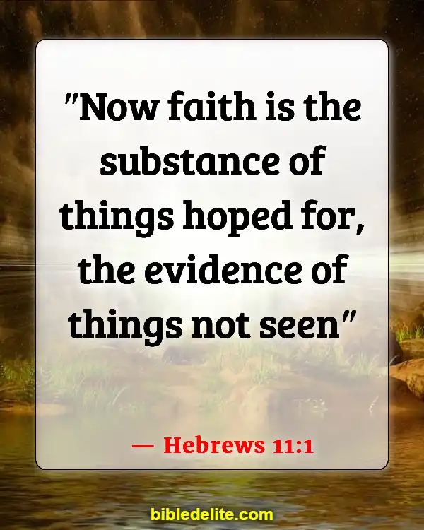 Bible Verse About Expecting Great Things (Hebrews 11:1)