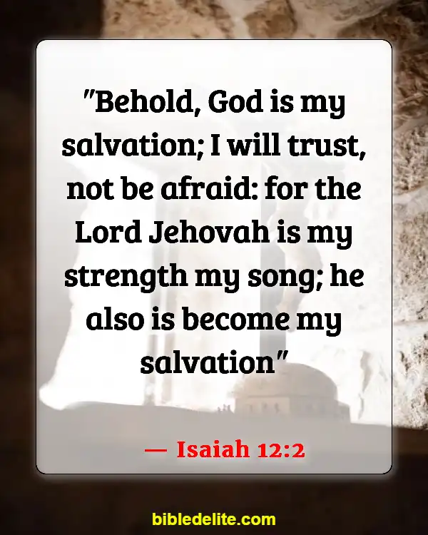 Bible Verses When You Need Encouragement (Isaiah 12:2)