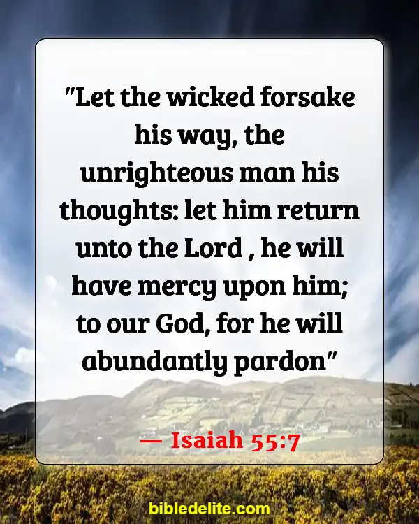 Encouraging Bible Verses For Backsliders (Isaiah 55:7)