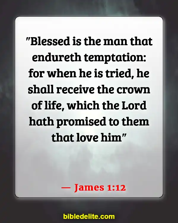 Bible Verses About Fixing My Eyes On Jesus (James 1:12)