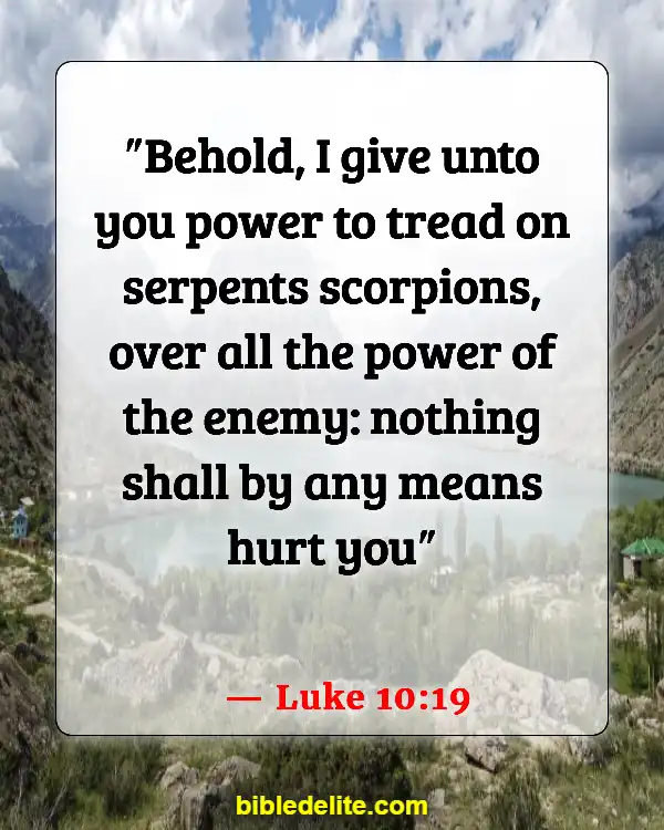 Bible Verses About Victory In The Name Of Jesus (Luke 10:19)