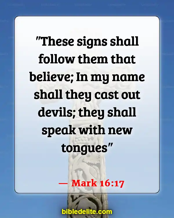 Bible Verses About Victory In The Name Of Jesus (Mark 16:17)