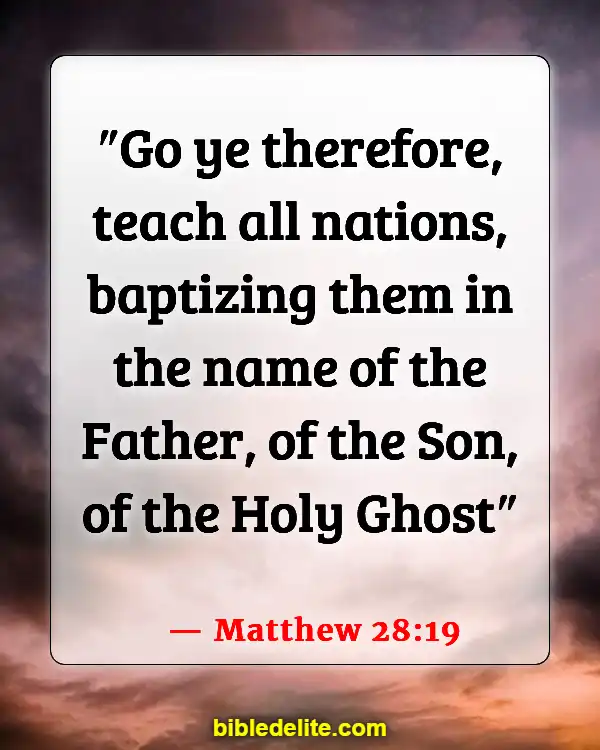 Bible Verses About Spreading God's Love (Matthew 28:19)