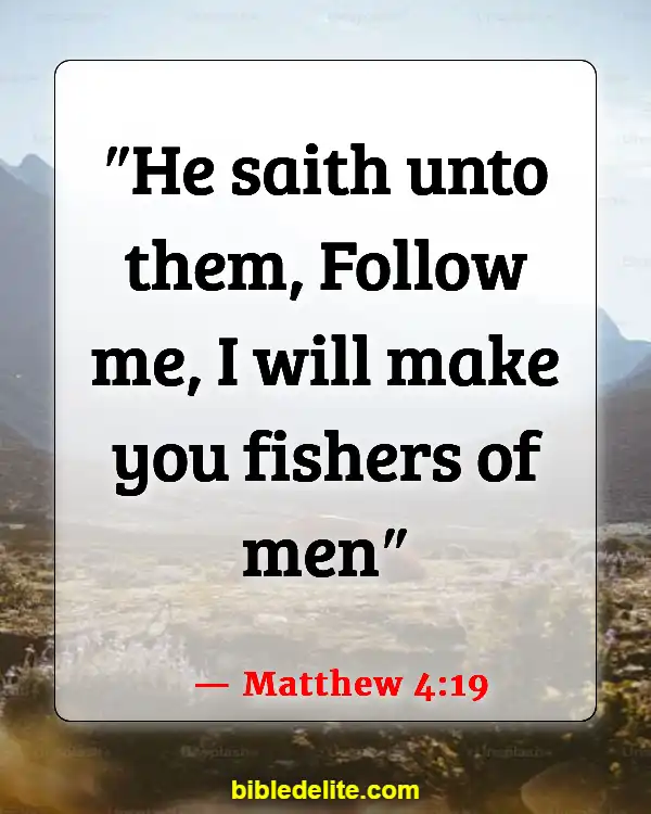 Bible Verses About Leading Others To God (Matthew 4:19)