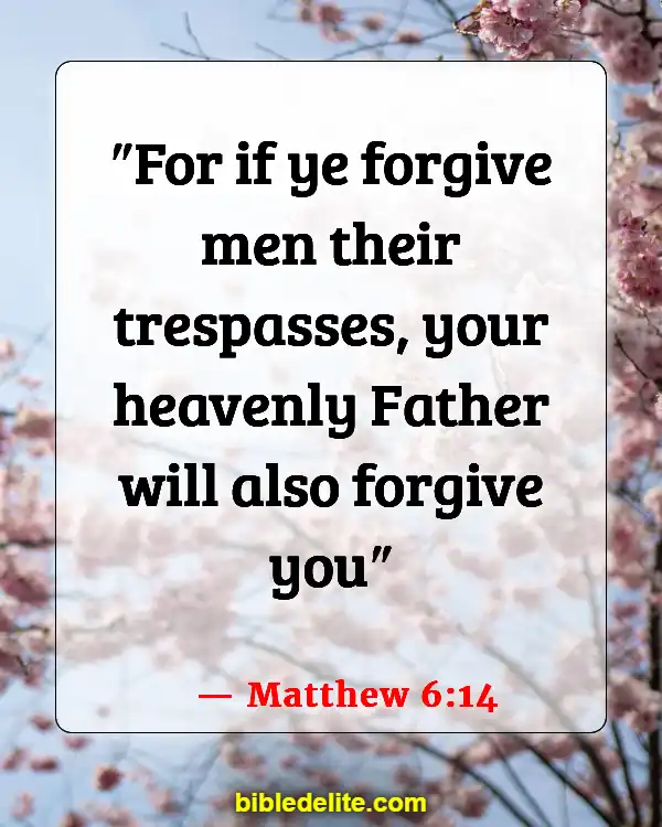 Bible Verses About Jesus Teaching His Disciples (Matthew 6:14)