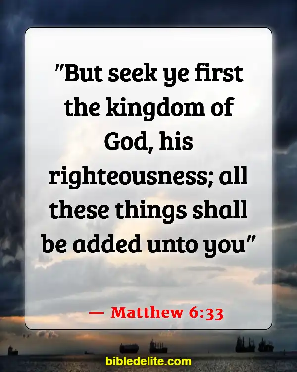 Bible Verses About Fixing My Eyes On Jesus (Matthew 6:33)