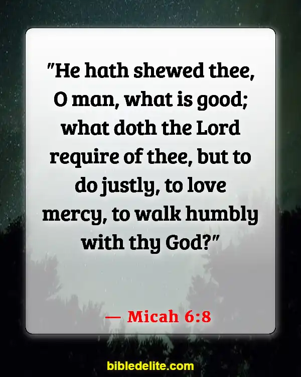 Bible Verses About God Directing Your Path (Micah 6:8)