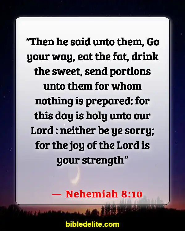 Bible Verses About The Devil Stealing Your Joy (Nehemiah 8:10)