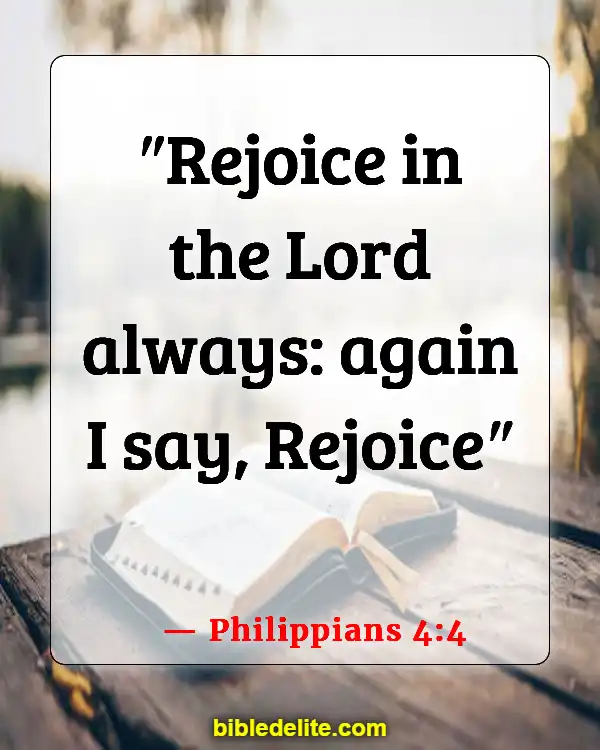 Bible Verses About The Devil Stealing Your Joy (Philippians 4:4)