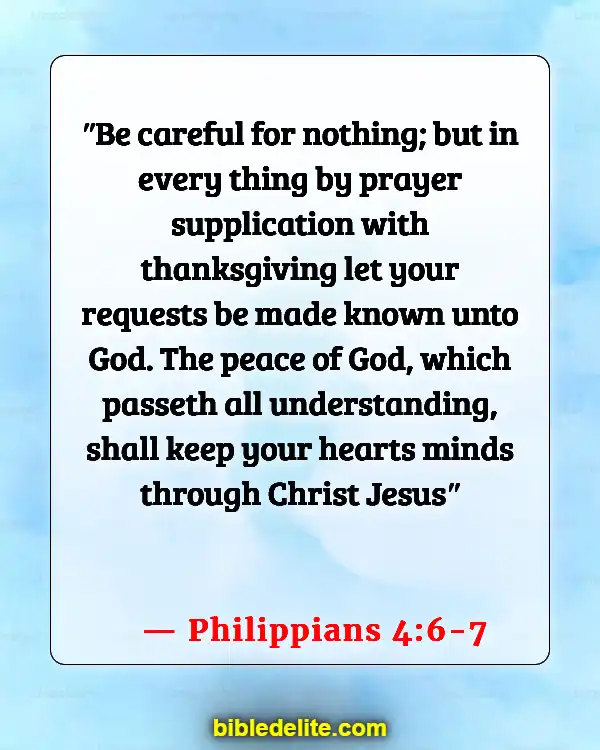 Bible Verses About The Devil Stealing Your Joy (Philippians 4:6-7)