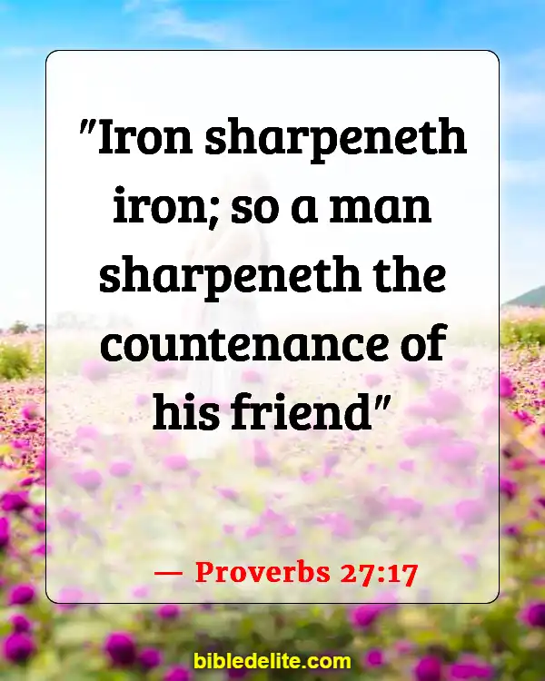 Bible Verses About Leading Others To God (Proverbs 27:17)