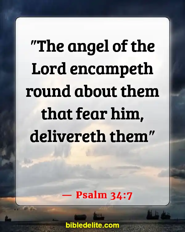Bible Verses To Protect Your Home From Evil Spirits (Psalm 34:7)