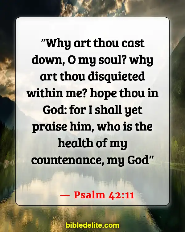 Bible Verses When You Need Encouragement (Psalm 42:11)