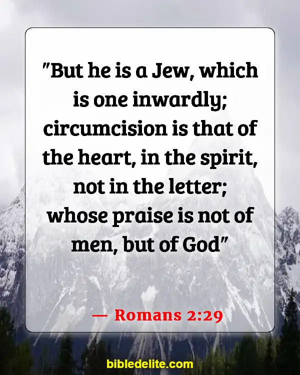 Bible Verses About Going To Church For The Wrong Reasons (Romans 2:29)