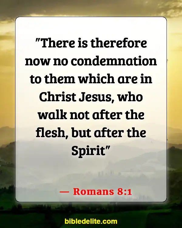 Encouraging Bible Verses For Backsliders (Romans 8:1)
